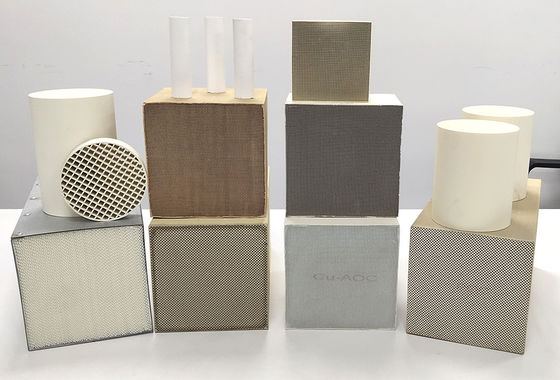 ซื้อ ซีเมนต์ SCR Denox Catalyst การกำจัดไนโตรเจนออกไซด์จากก๊าซไอเสียในหลุมซีเมนต์ การผลิตออนไลน์