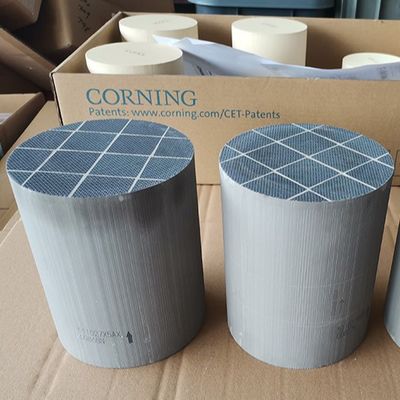 ซื้อ ตัวเร่งปฏิกิริยาตัวกรองอนุภาคเครื่องยนต์ดีเซล DPF 400cpsi จากแก๊สหางลบควันดำ การผลิตออนไลน์